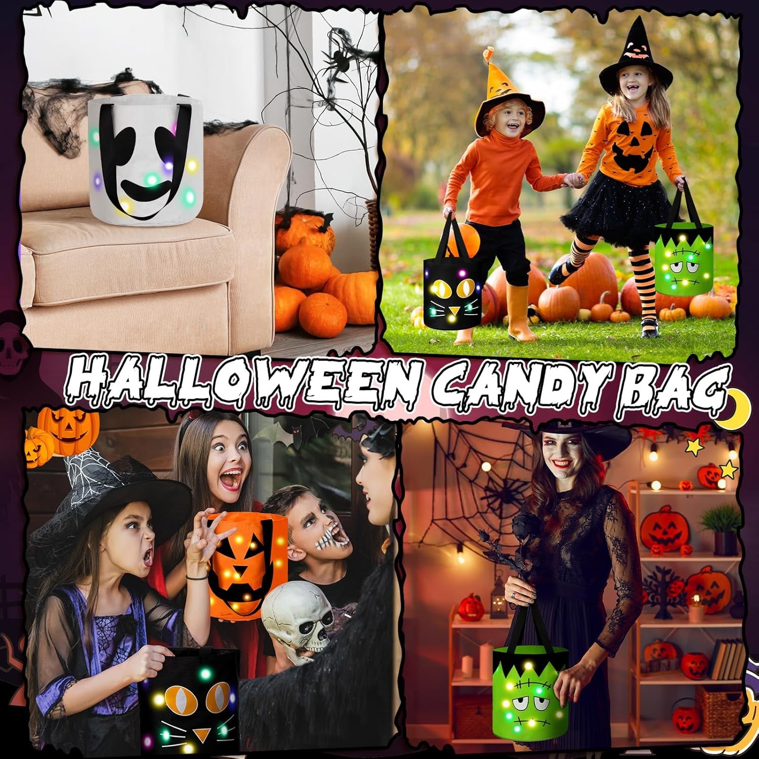 🎃 Spooky Deal Alert: Halloween Candy Bucket Set! 👻