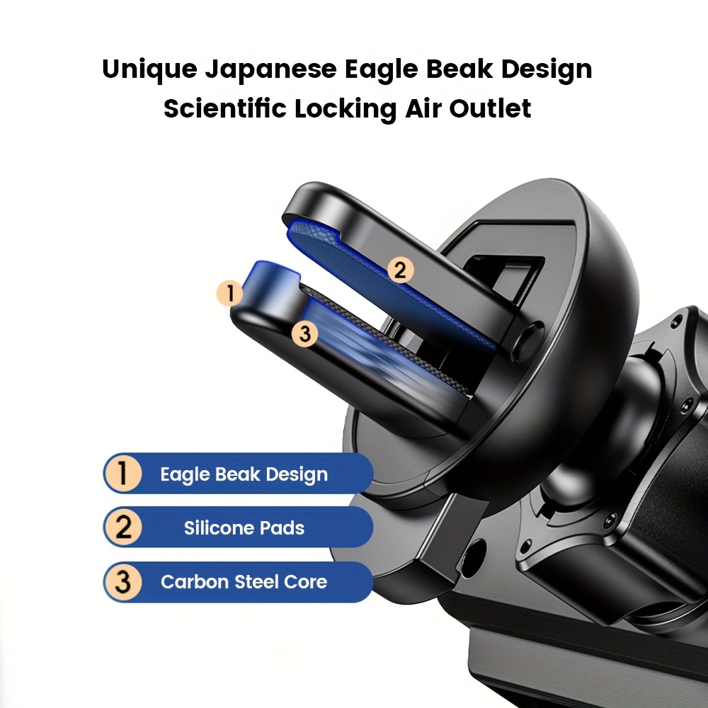 S03 Gravity Car Phone Holder Air Vent Mount Mobile Cell Phone GPS Support For IPhone Xiaomi Samsung Phone Holder In Car