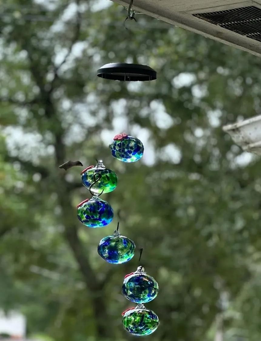 Charming Wind Chimes Hummingbird feeders