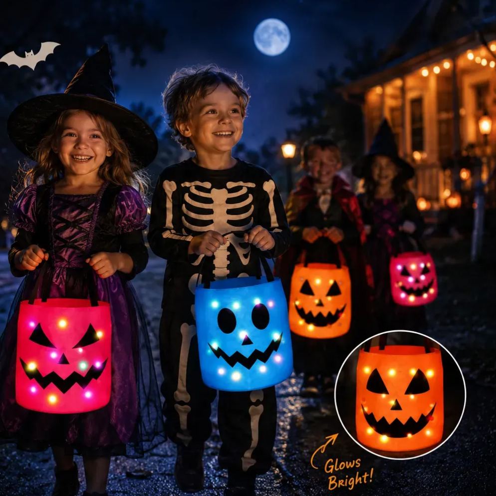 🎃 Spooky Deal Alert: Halloween Candy Bucket Set! 👻