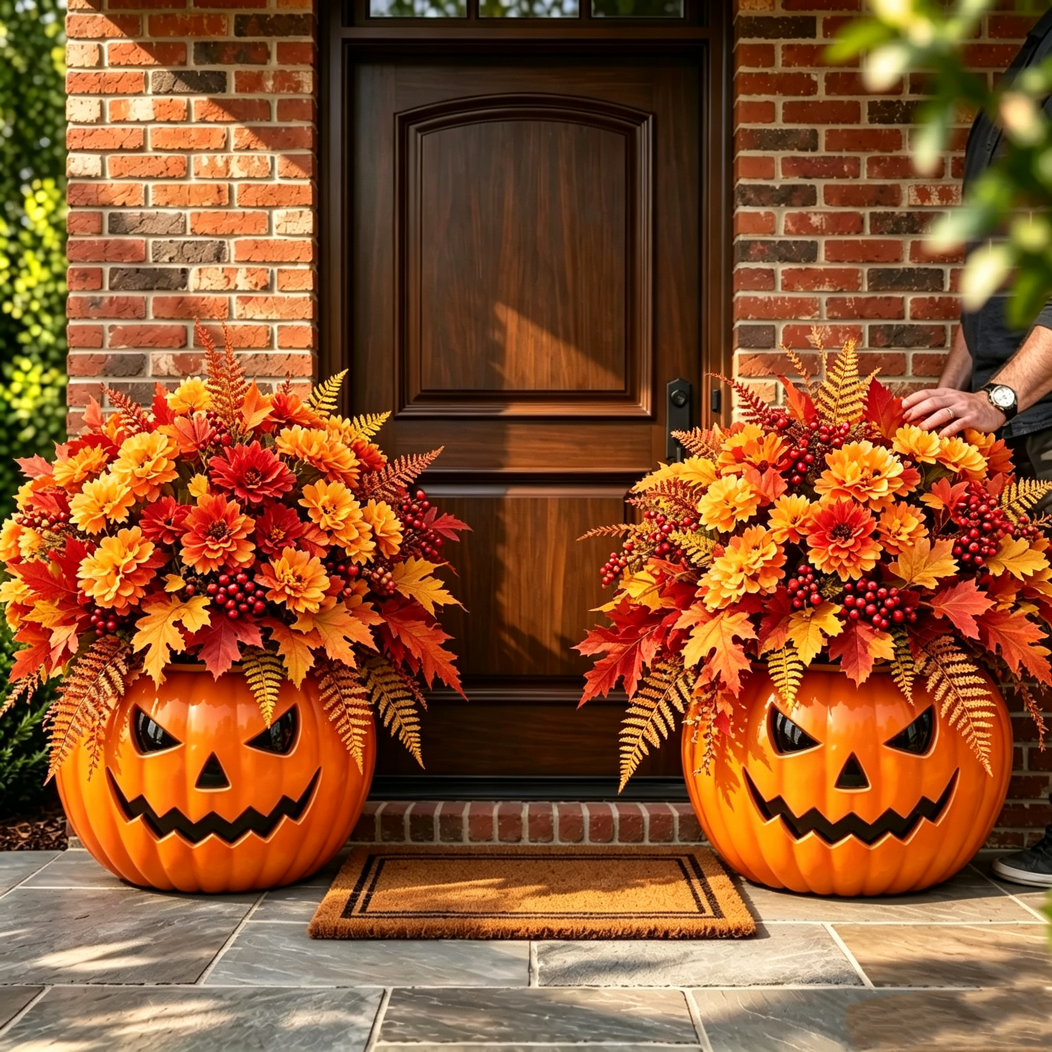 🔥LAST DAY | Early Bird 50% OFF ⏰🍂Autumn Harvest Floral Garden Stake Arrangement!!!