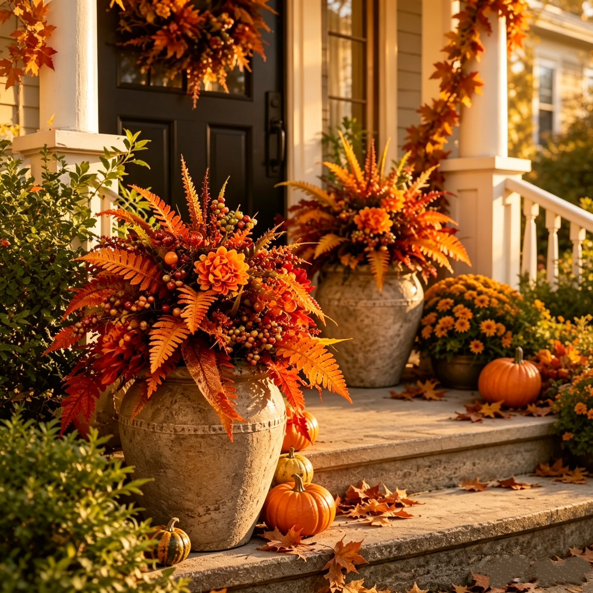 🔥LAST DAY | Early Bird 50% OFF ⏰🍂Autumn Harvest Floral Garden Stake Arrangement!!!