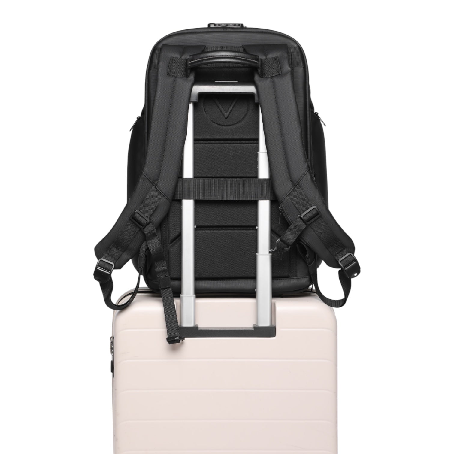 Mochila de Viaje Expandible de 35L con Compartimento para Laptop de 17", Impermeable de TPU, Puerto USB, Cerradura TSA, Apertura Tipo Maleta, Equipaje de Mano para Negocios, Trabajo y Viajes