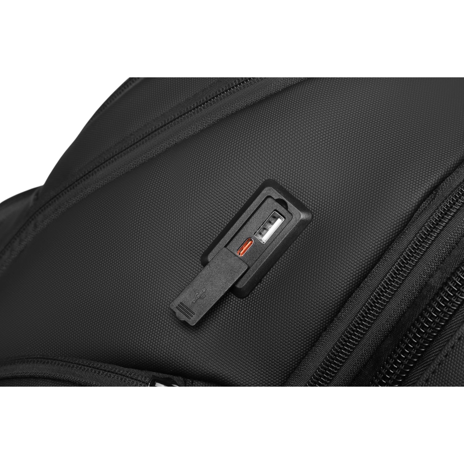 Mochila de Viaje Expandible de 35L con Compartimento para Laptop de 17", Impermeable de TPU, Puerto USB, Cerradura TSA, Apertura Tipo Maleta, Equipaje de Mano para Negocios, Trabajo y Viajes