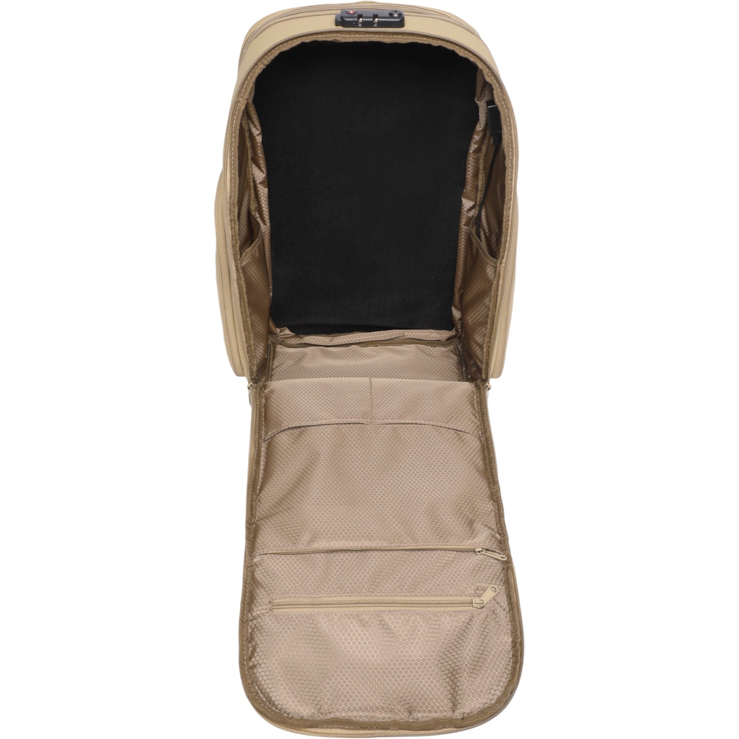 Mochila de Viaje Expandible de 35L con Compartimento para Laptop de 17", Impermeable de TPU, Puerto USB, Cerradura TSA, Apertura Tipo Maleta, Equipaje de Mano para Negocios, Trabajo y Viajes