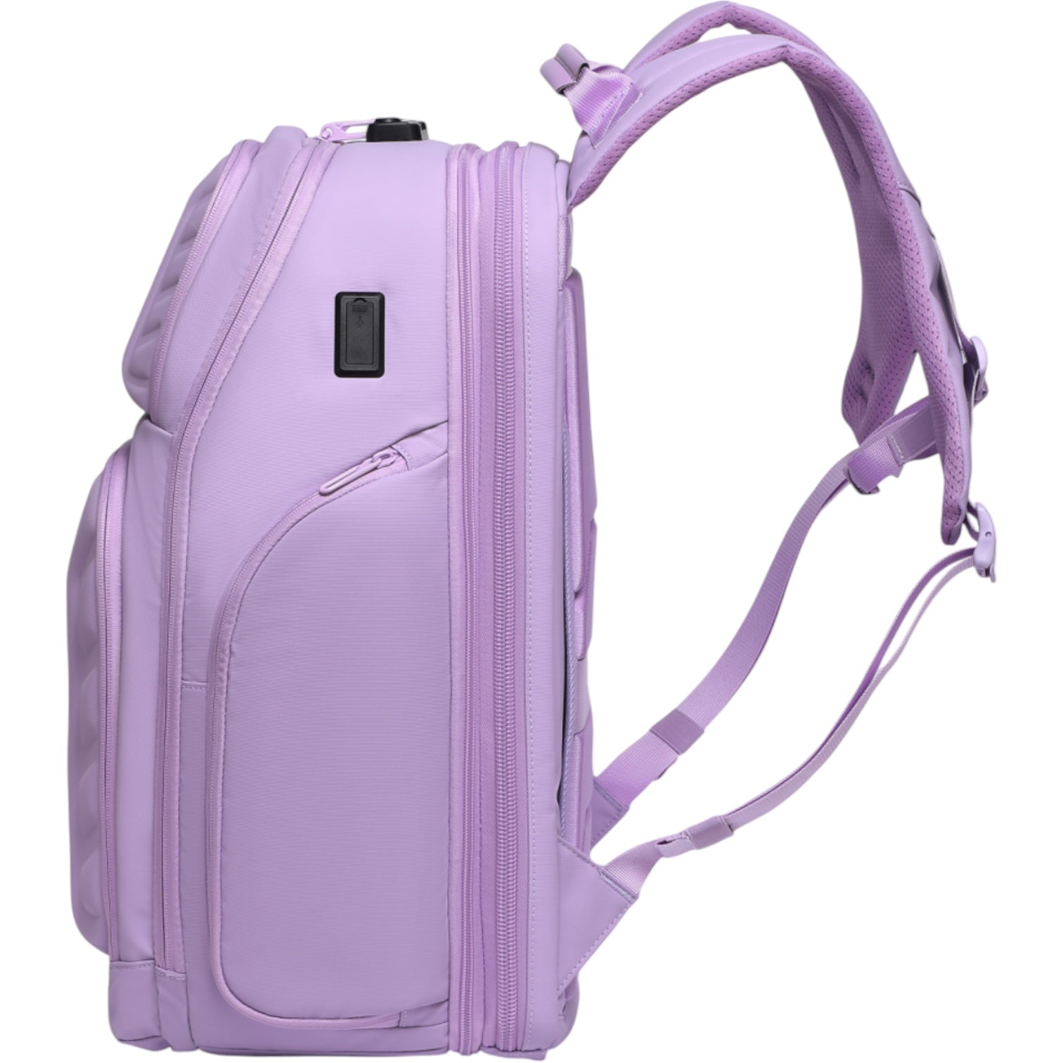 Mochila de Viaje Expandible de 35L con Compartimento para Laptop de 17", Impermeable de TPU, Puerto USB, Cerradura TSA, Apertura Tipo Maleta, Equipaje de Mano para Negocios, Trabajo y Viajes