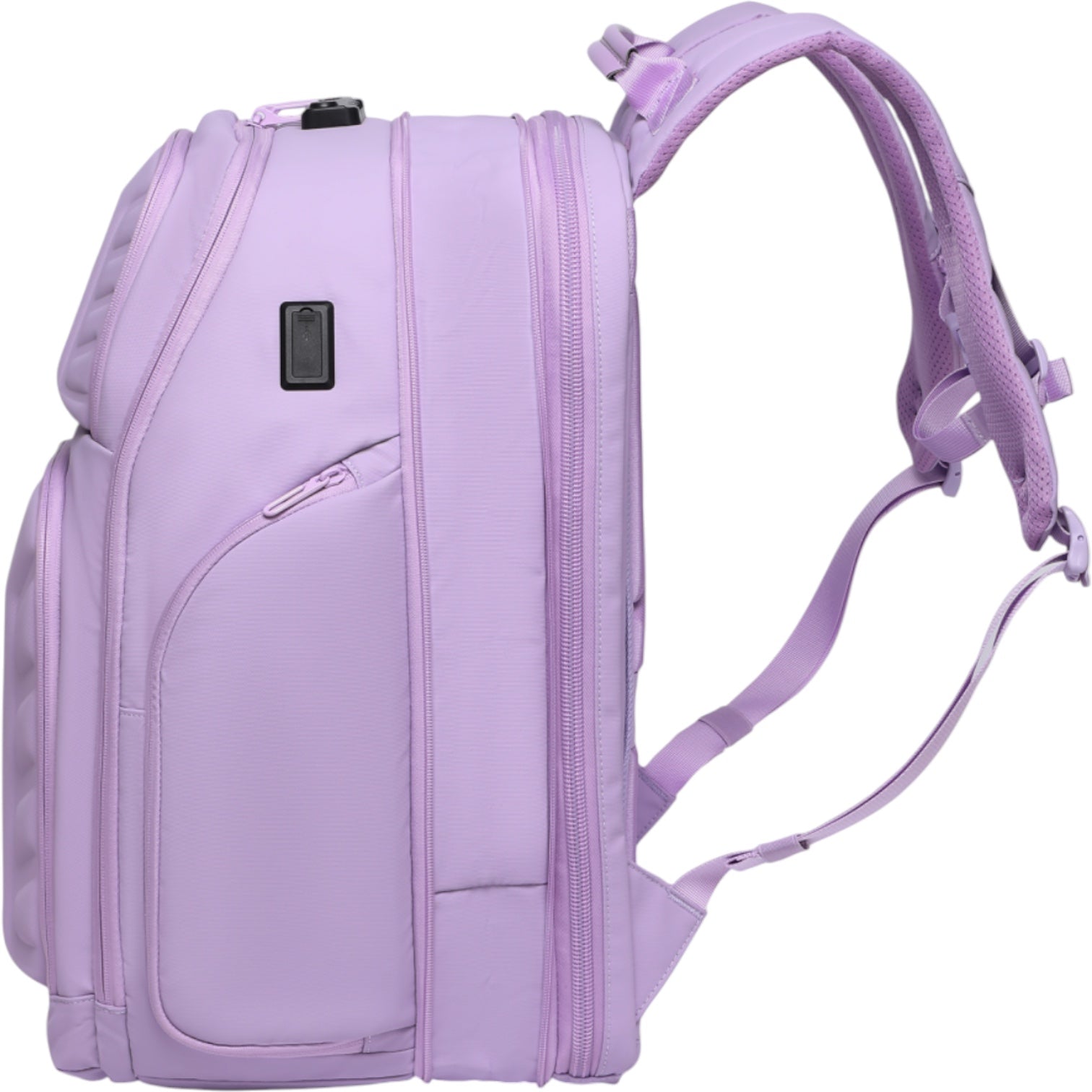 Mochila de Viaje Expandible de 35L con Compartimento para Laptop de 17", Impermeable de TPU, Puerto USB, Cerradura TSA, Apertura Tipo Maleta, Equipaje de Mano para Negocios, Trabajo y Viajes