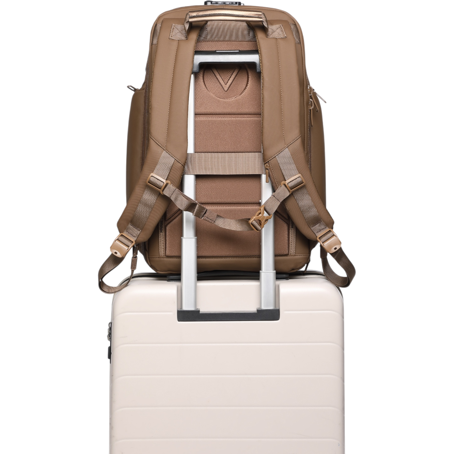 Mochila de Viaje Expandible de 35L con Compartimento para Laptop de 17", Impermeable de TPU, Puerto USB, Cerradura TSA, Apertura Tipo Maleta, Equipaje de Mano para Negocios, Trabajo y Viajes