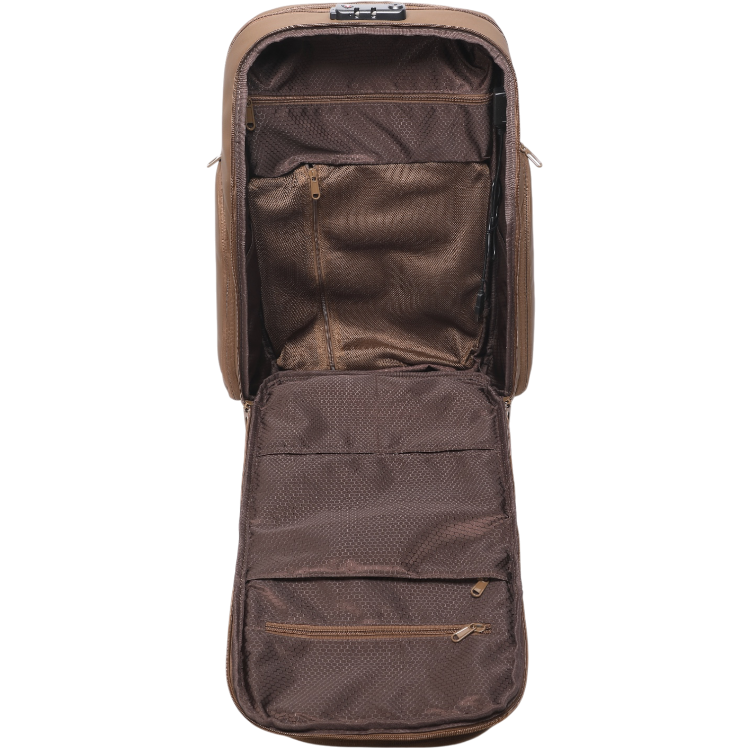 Mochila de Viaje Expandible de 35L con Compartimento para Laptop de 17", Impermeable de TPU, Puerto USB, Cerradura TSA, Apertura Tipo Maleta, Equipaje de Mano para Negocios, Trabajo y Viajes