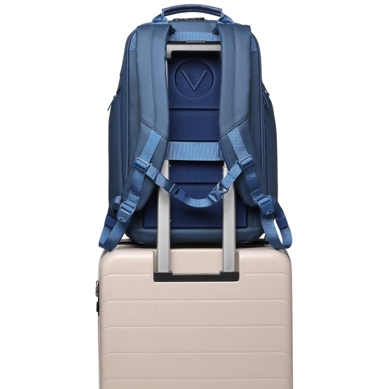 Mochila de Viaje Expandible de 35L con Compartimento para Laptop de 17", Impermeable de TPU, Puerto USB, Cerradura TSA, Apertura Tipo Maleta, Equipaje de Mano para Negocios, Trabajo y Viajes