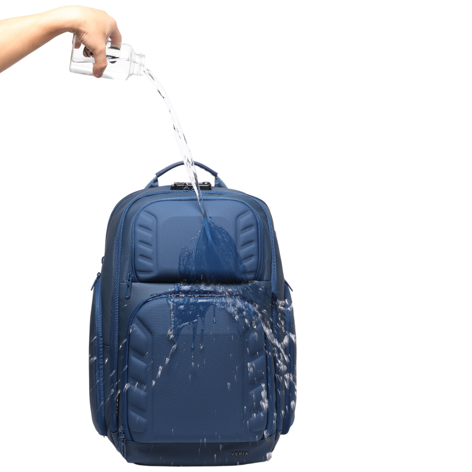 Mochila de Viaje Expandible de 35L con Compartimento para Laptop de 17", Impermeable de TPU, Puerto USB, Cerradura TSA, Apertura Tipo Maleta, Equipaje de Mano para Negocios, Trabajo y Viajes
