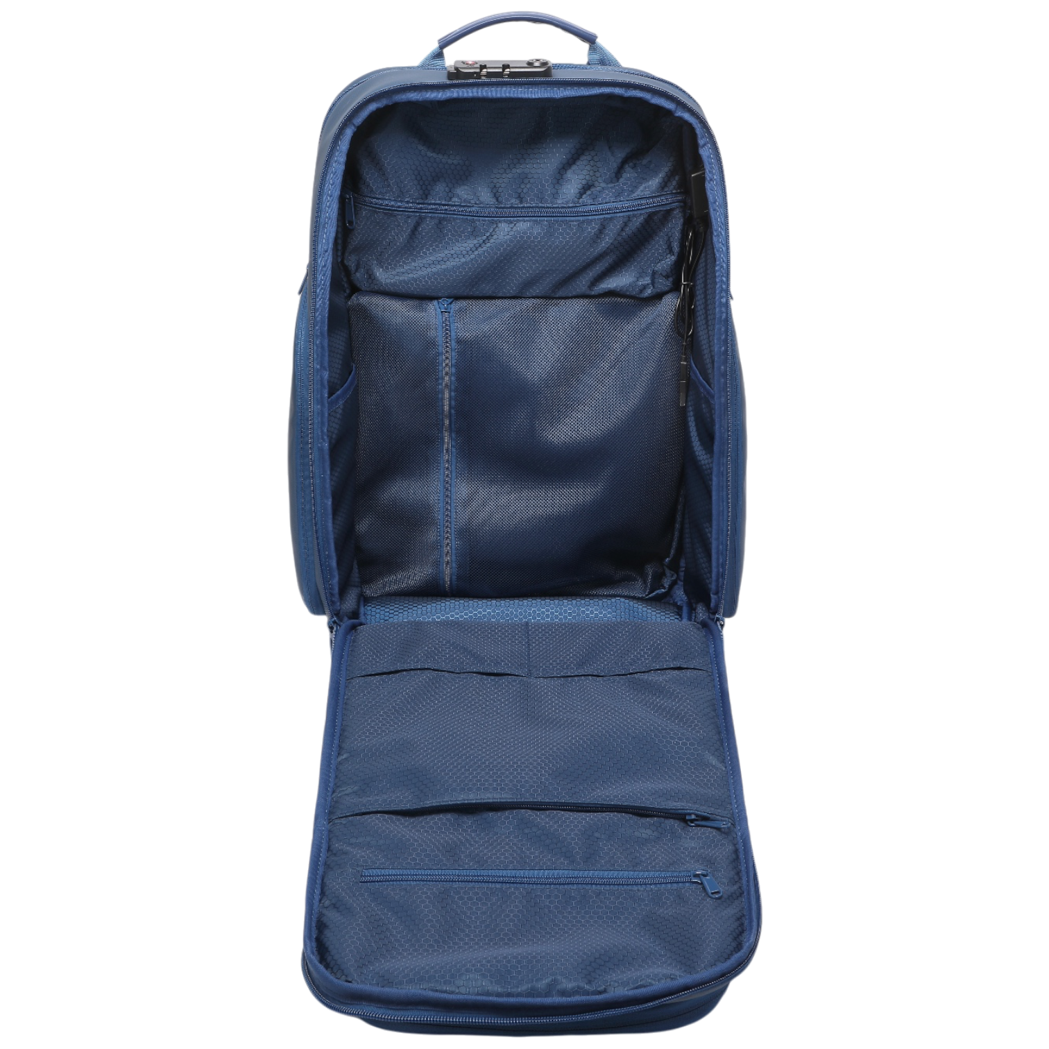 Mochila de Viaje Expandible de 35L con Compartimento para Laptop de 17", Impermeable de TPU, Puerto USB, Cerradura TSA, Apertura Tipo Maleta, Equipaje de Mano para Negocios, Trabajo y Viajes