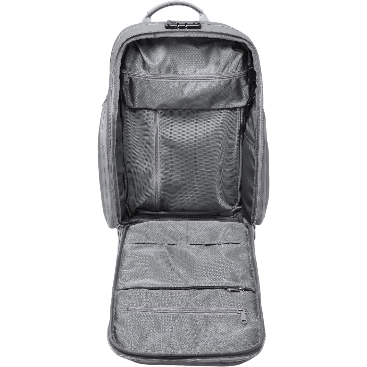 Mochila de Viaje Expandible de 35L con Compartimento para Laptop de 17", Impermeable de TPU, Puerto USB, Cerradura TSA, Apertura Tipo Maleta, Equipaje de Mano para Negocios, Trabajo y Viajes