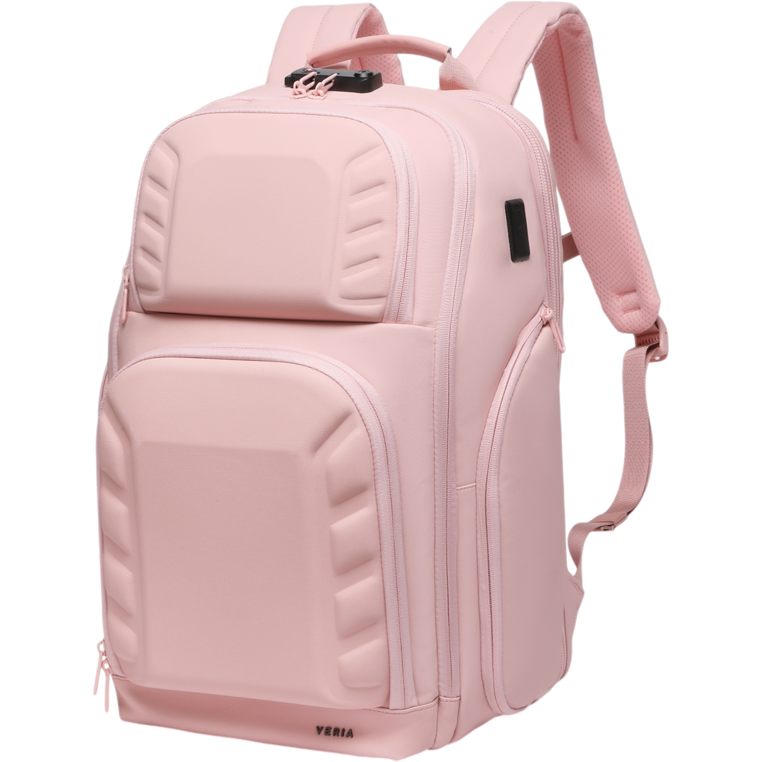 Mochila de Viaje Expandible de 35L con Compartimento para Laptop de 17", Impermeable de TPU, Puerto USB, Cerradura TSA, Apertura Tipo Maleta, Equipaje de Mano para Negocios, Trabajo y Viajes