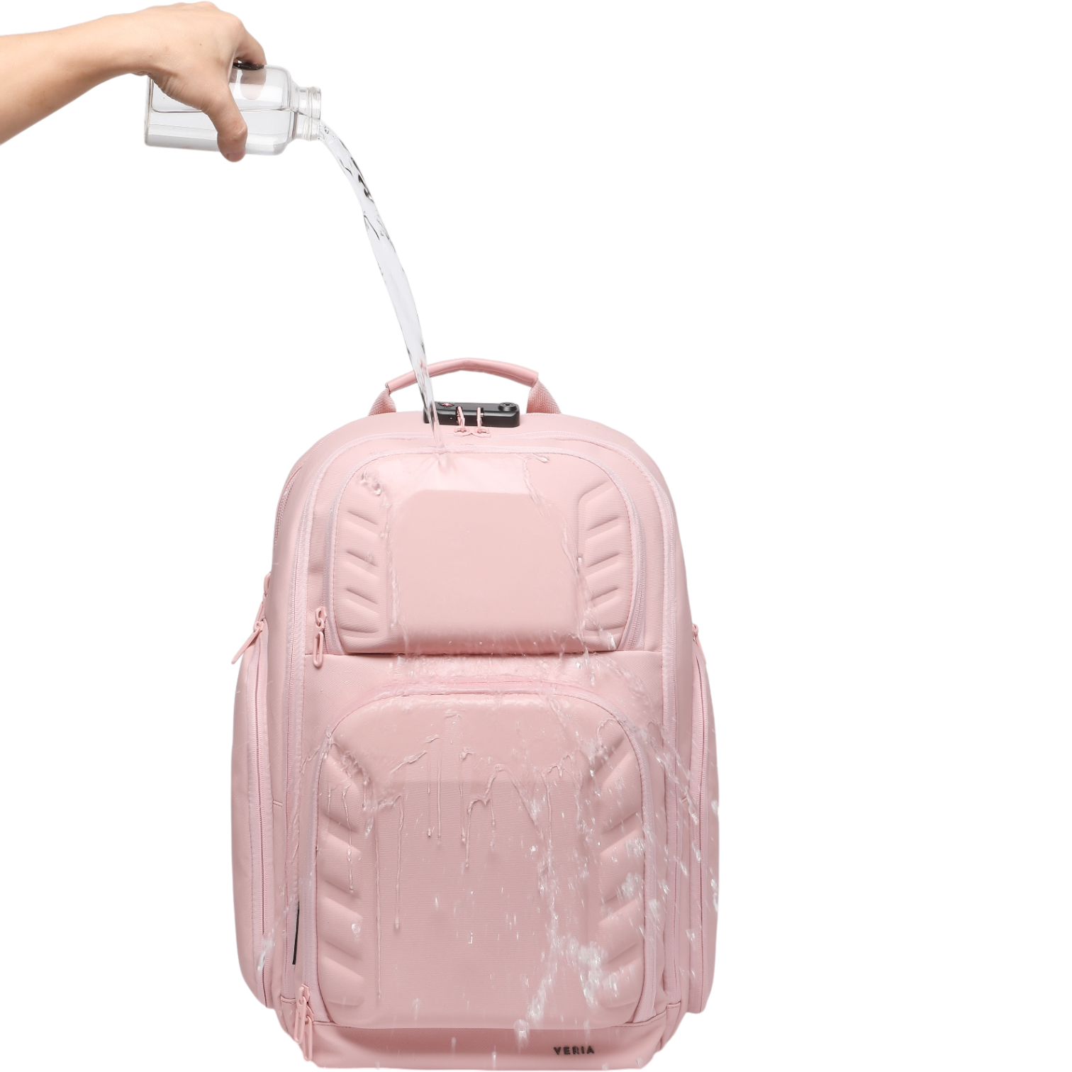 Mochila de Viaje Expandible de 35L con Compartimento para Laptop de 17", Impermeable de TPU, Puerto USB, Cerradura TSA, Apertura Tipo Maleta, Equipaje de Mano para Negocios, Trabajo y Viajes