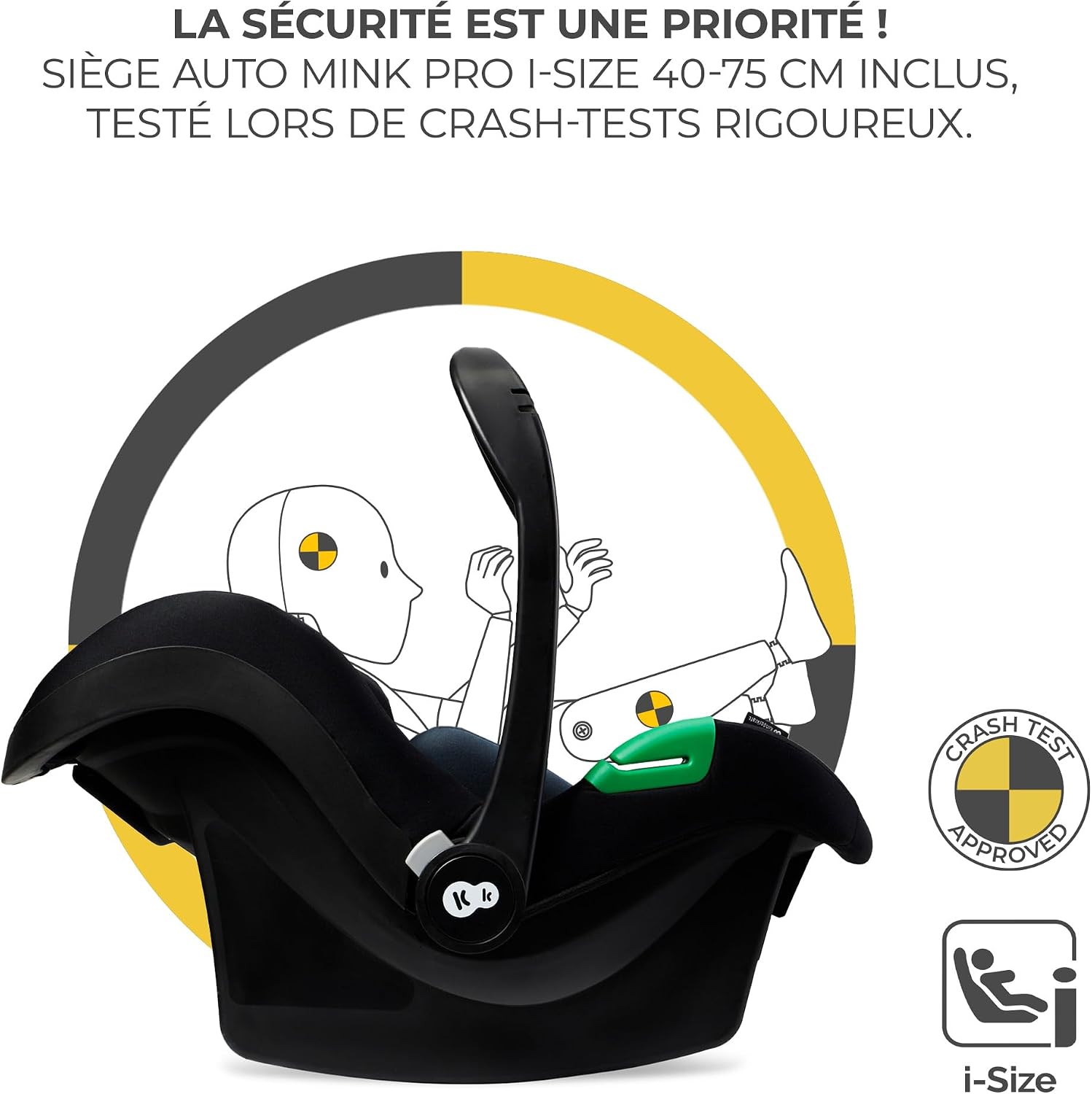 3-in-1 Travel System Baby Stroller – Newborn to 4 Years – Foldable Baby Pushchair with Infant Car Seat & Carrycot