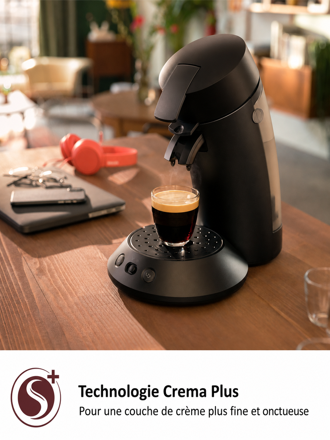Cafetière Duo Intense – Double Café & Crème Veloutée