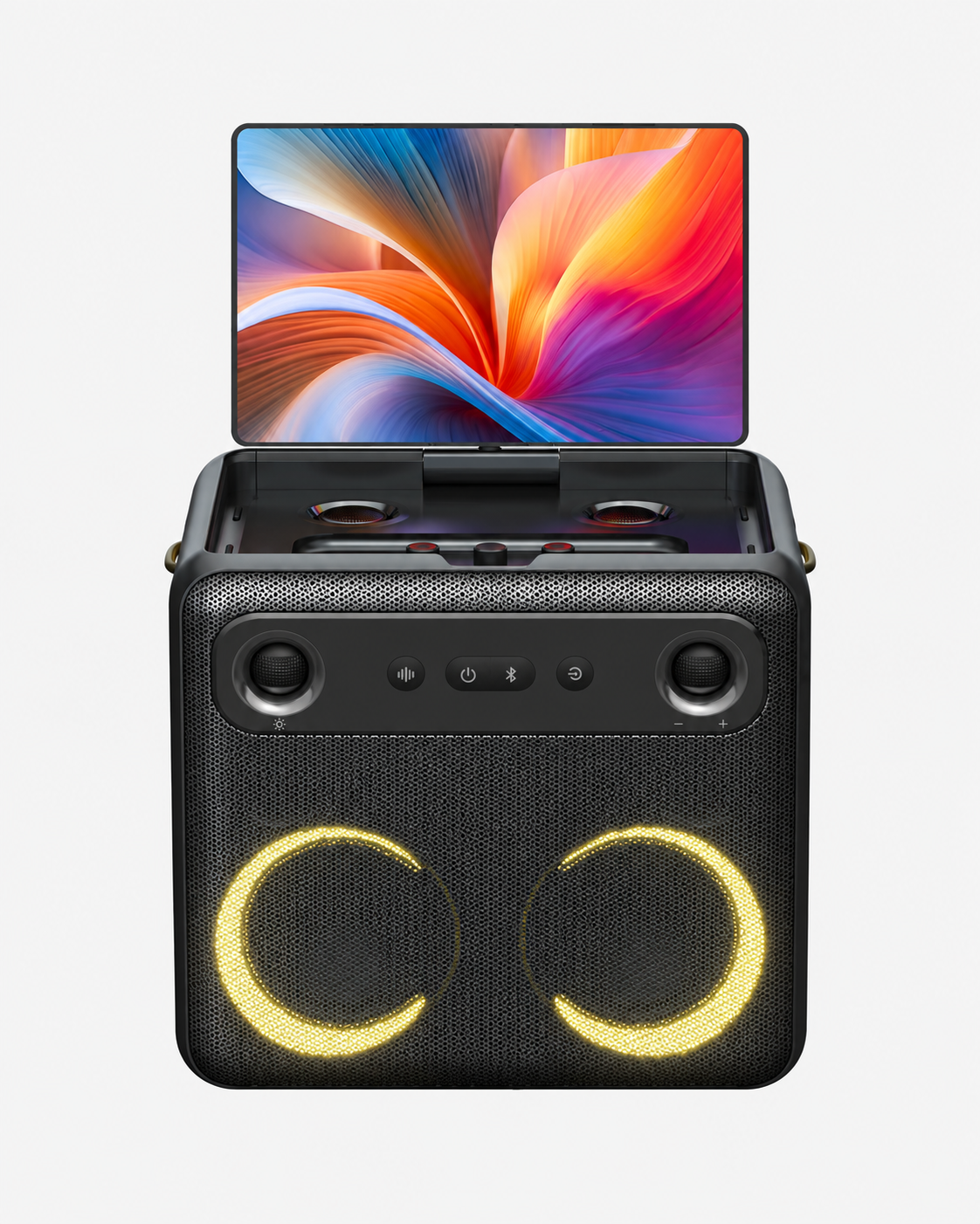 10.1" Smart Karaoke Machine with Dual Wireless Microphones & Powerful Party Speaker