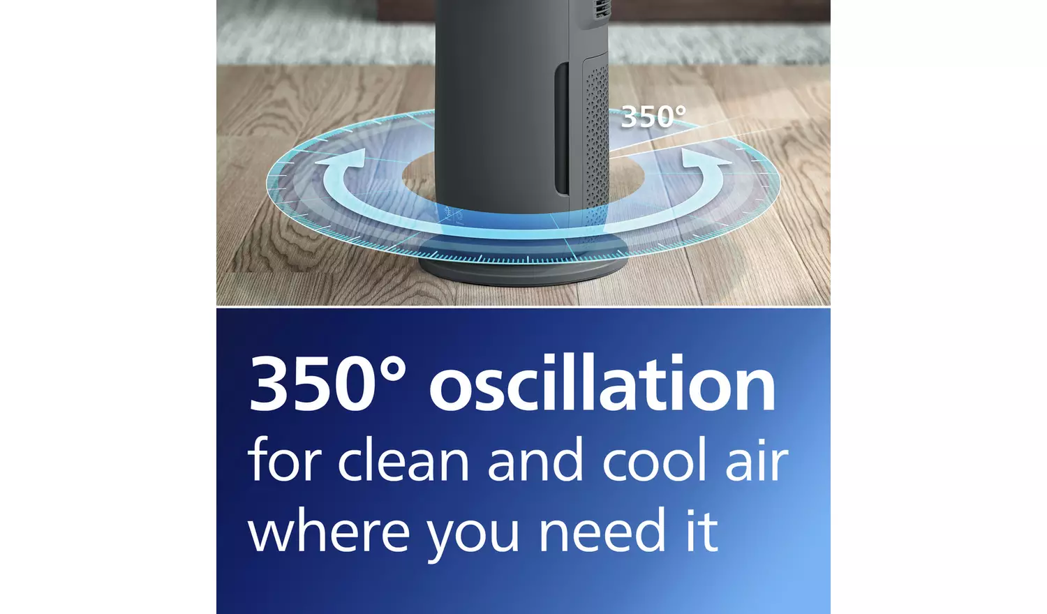 AMF870/35 3-in-1 Air Purifier, Cooling Fan & Heater