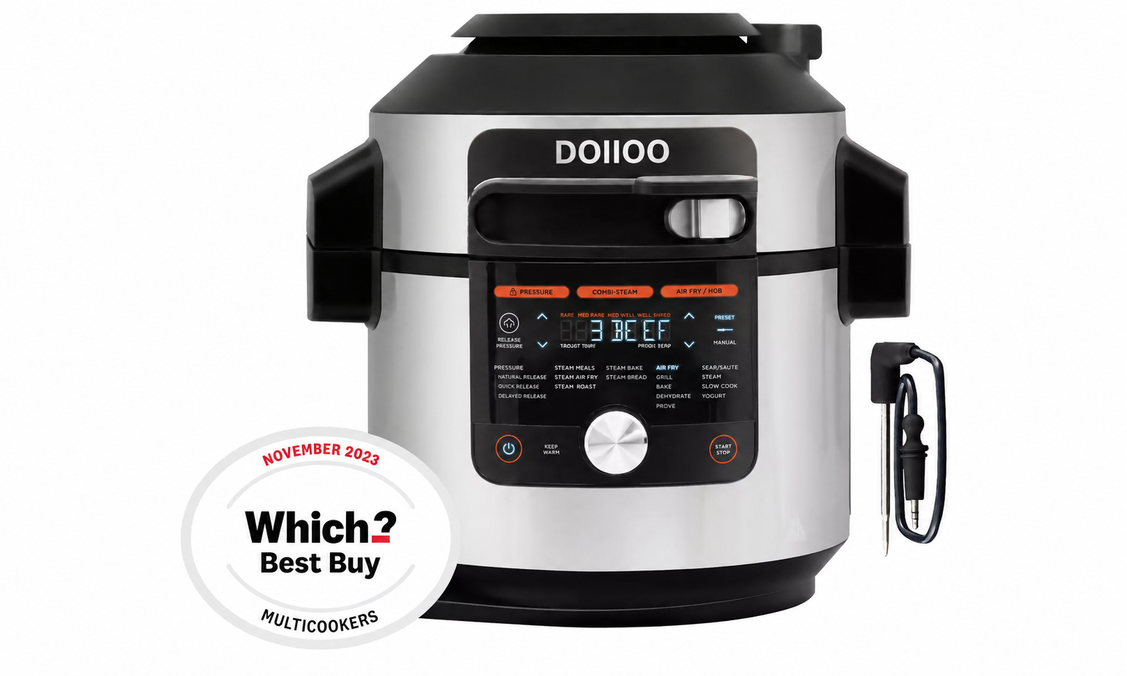 15-in-1 SmartLid 7.5L Multi Cooker Air Fryer