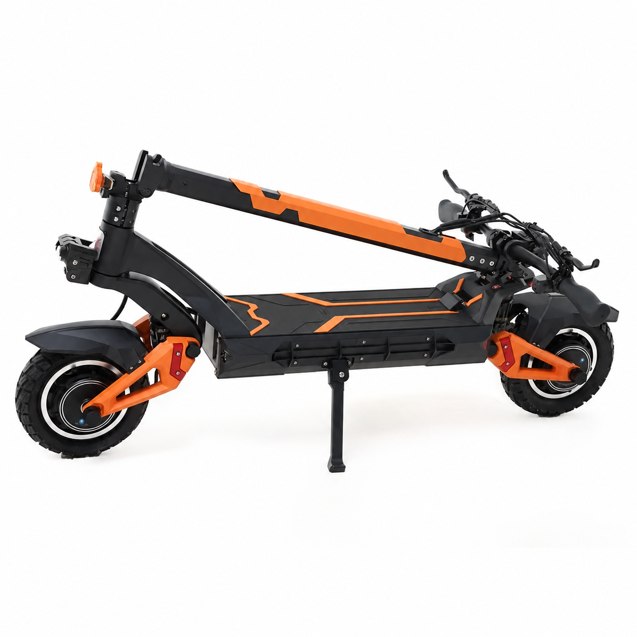 Trottinette Électrique Tout-Terrain – Double Moteur 1200W ×2, Batterie 23,2Ah, Autonomie Jusqu’à 80 km