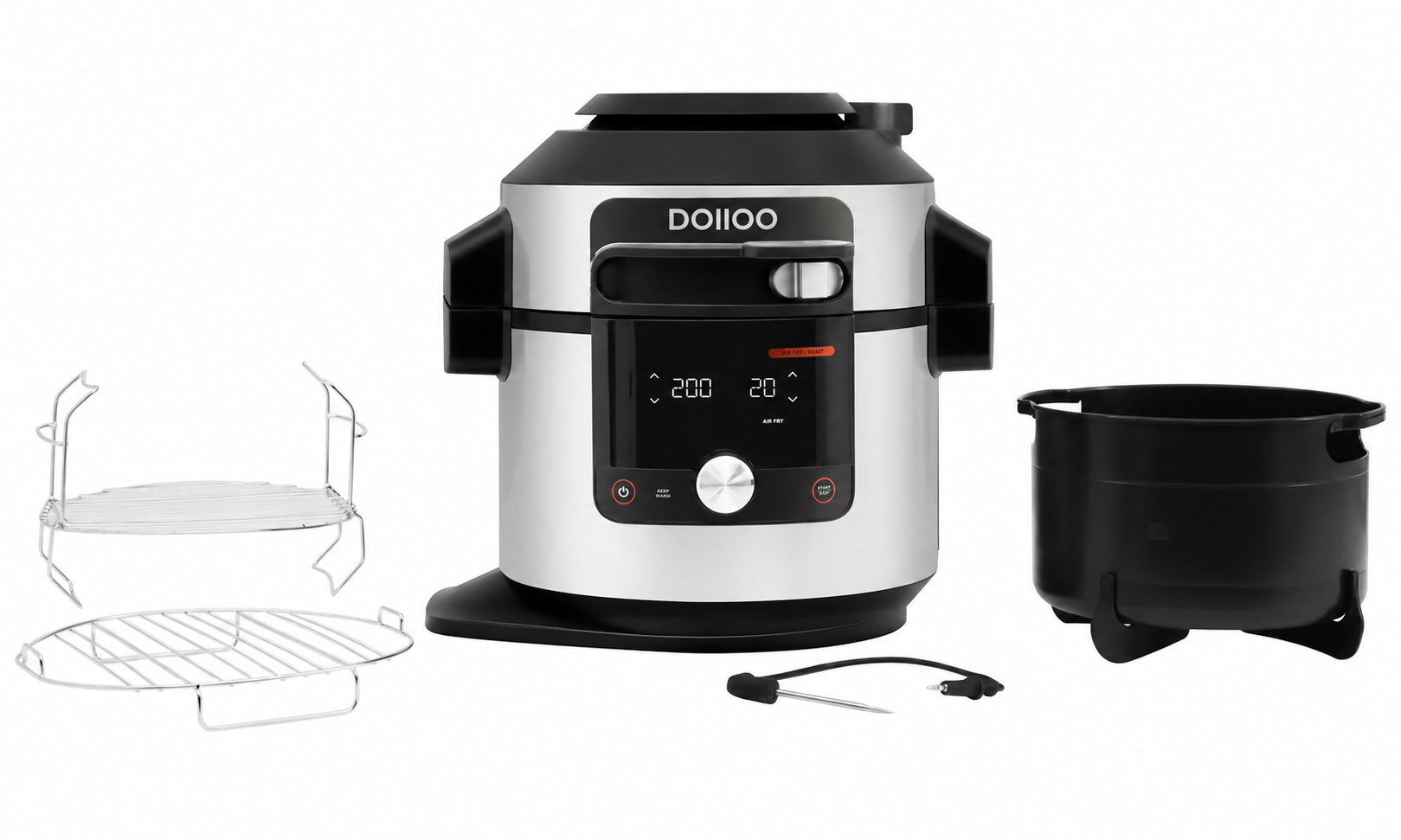 15-in-1 SmartLid 7.5L Multi Cooker Air Fryer