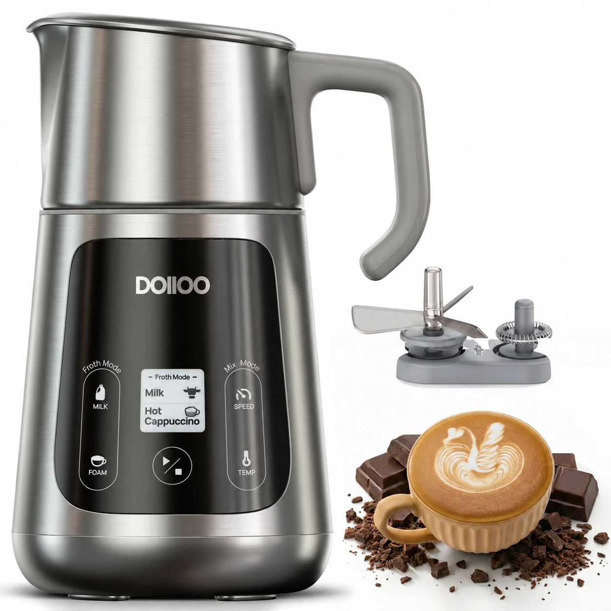 DOIIO BaristaPro Smart Milk Frother