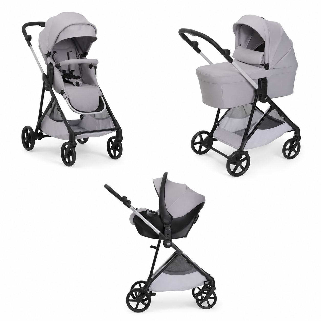 Poussettes Trio 3 en 1 Trio Seety 2  Age recommandé 0m+