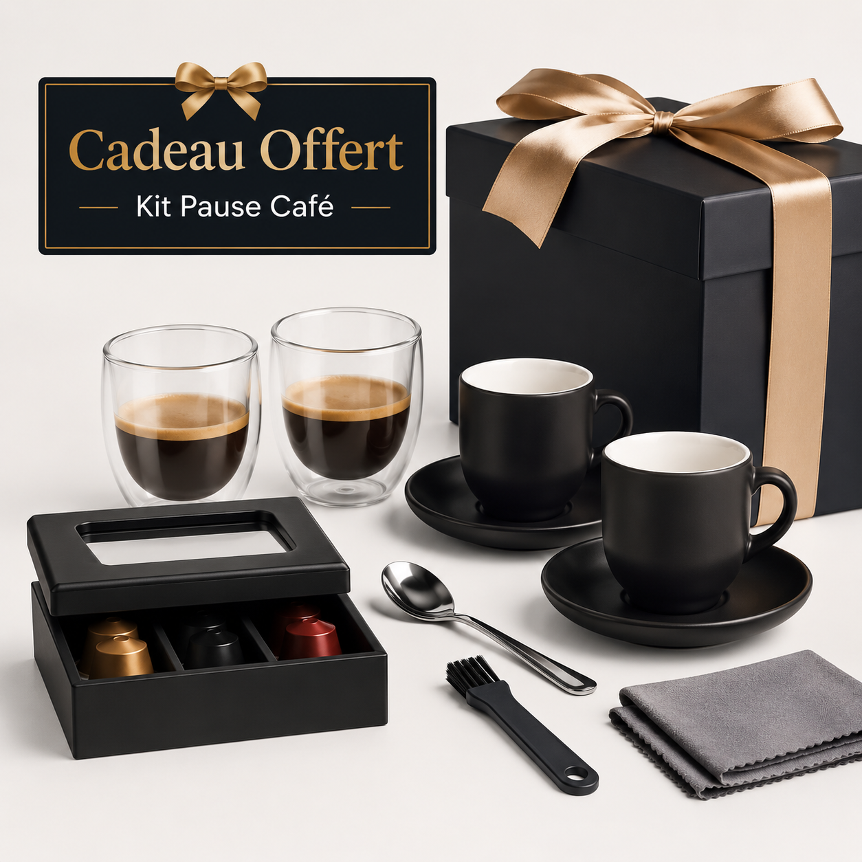 🎁 Cadeau Offert Aujourd’hui  Kit Pause Café Premium OFFERT avec votre commande