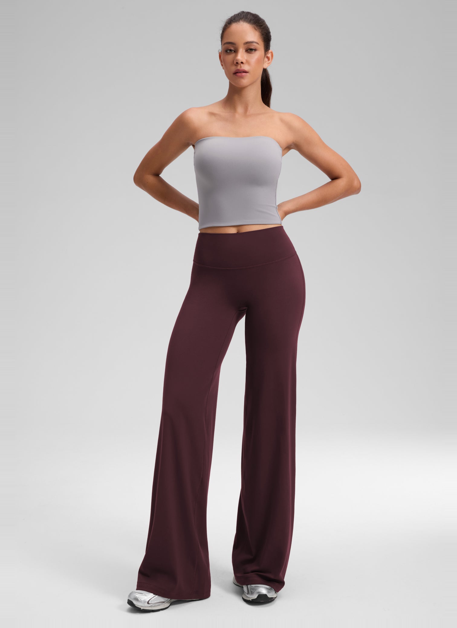 AirSoft Seamless Straight-Leg Pant 30 in - Ripe Plum