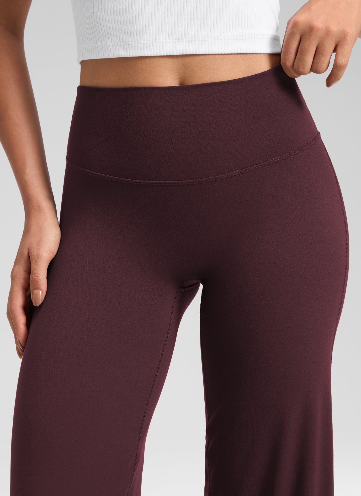 AirSoft Seamless Straight-Leg Pant 30 in - Ripe Plum