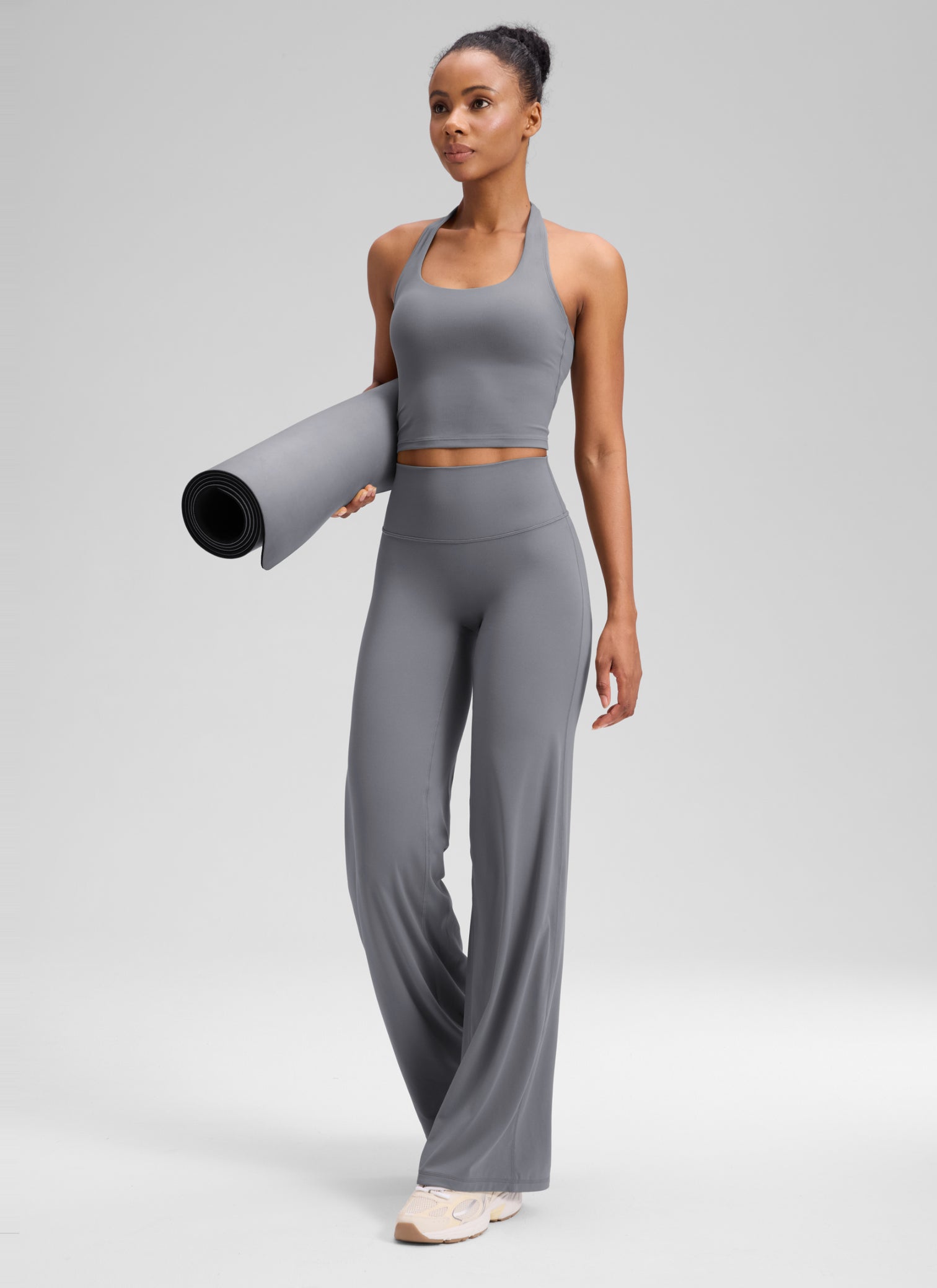 AirSoft Seamless Straight-Leg Pant 28 in - Solar Grey