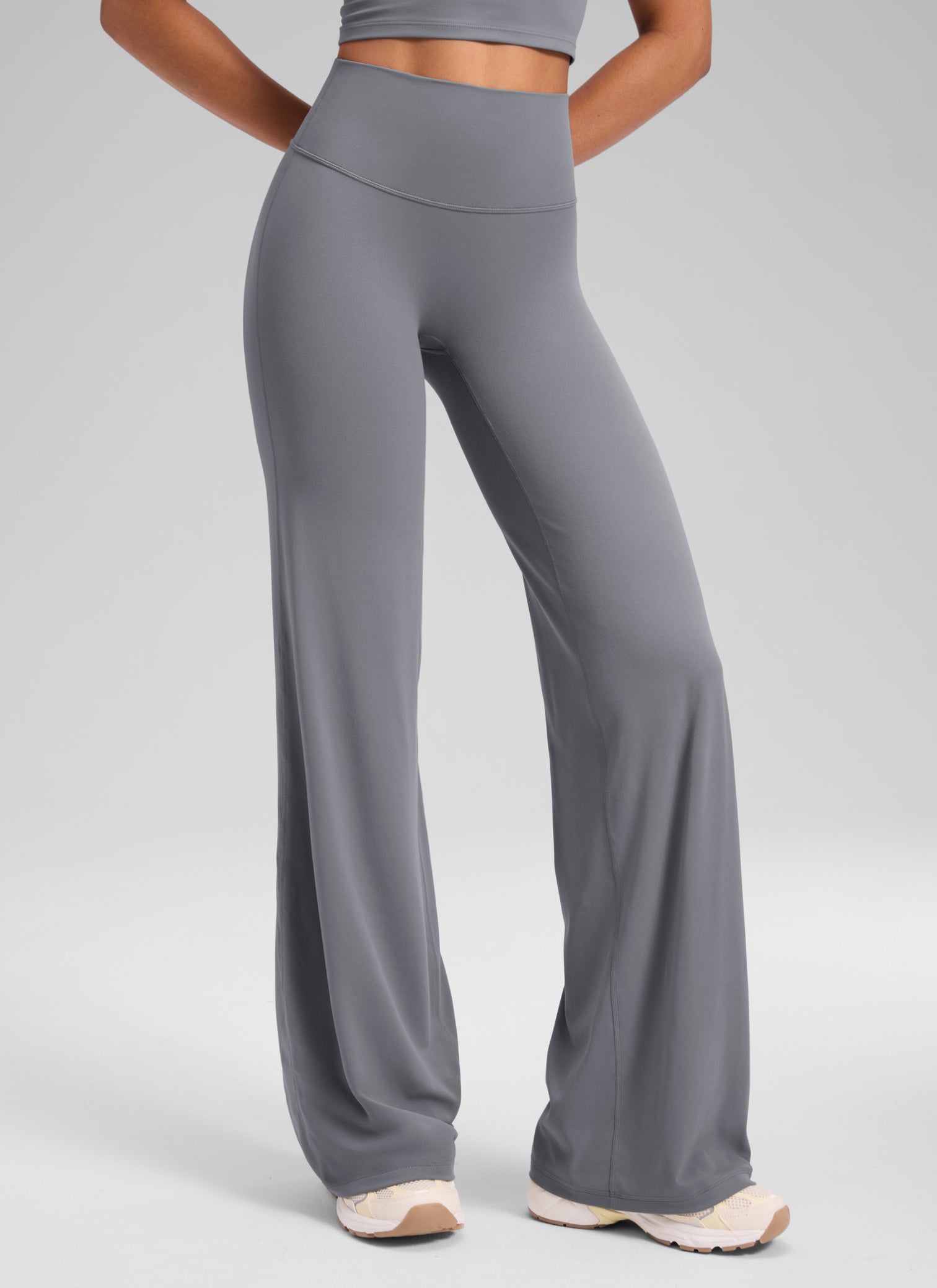 AirSoft Seamless Straight-Leg Pant 28 in - Solar Grey