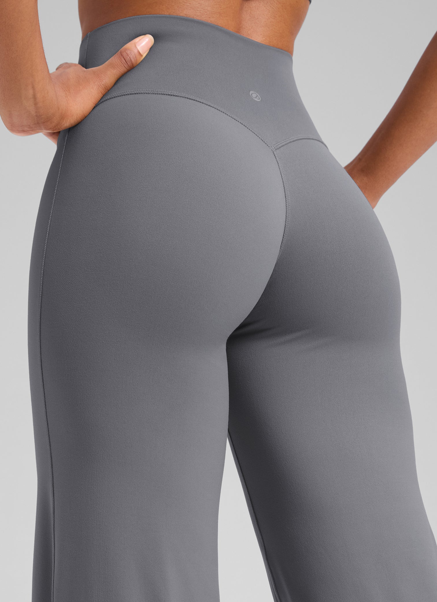 AirSoft Seamless Straight-Leg Pant 28 in - Solar Grey