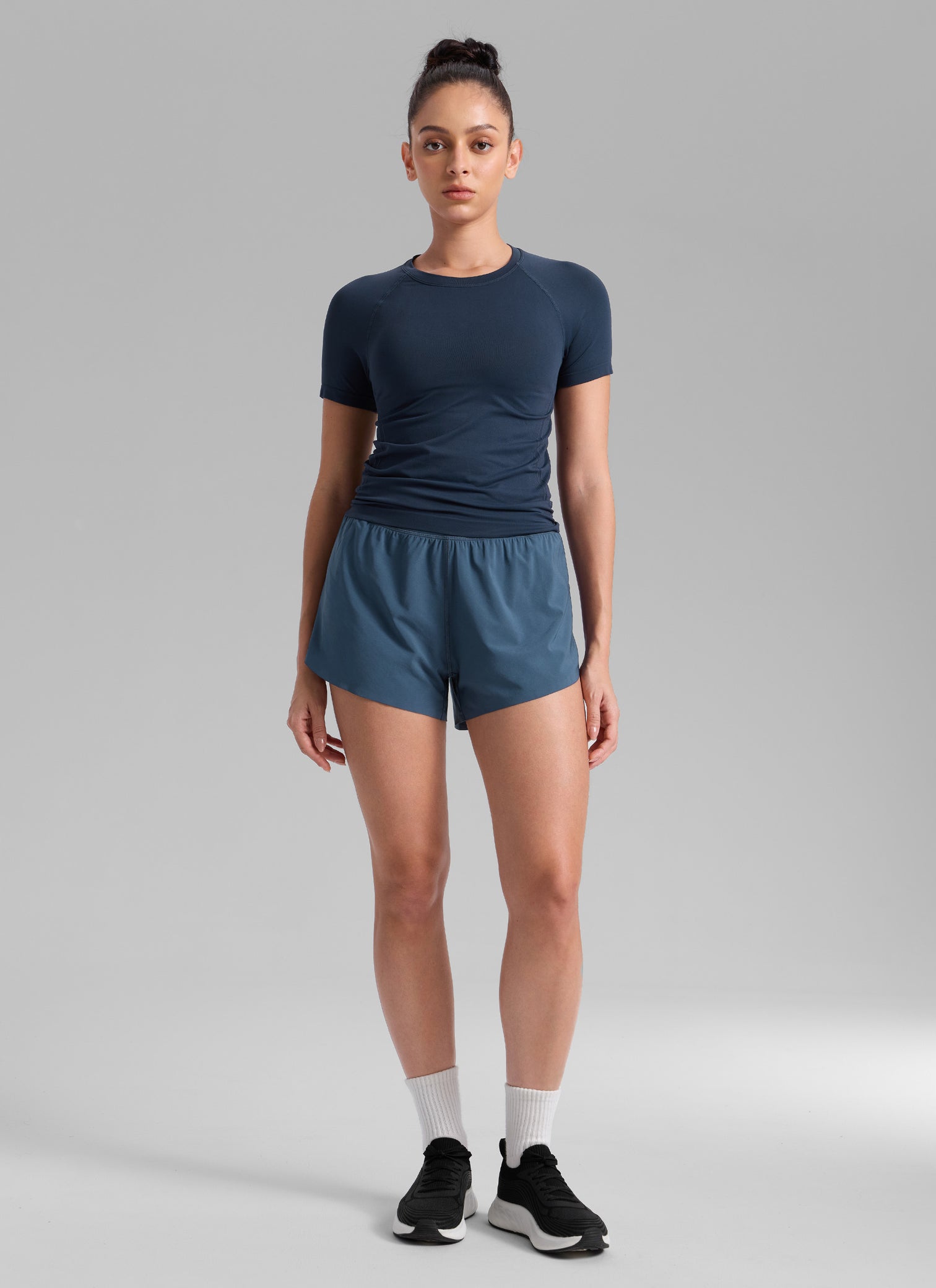 FeatherRun Split Lined Short 3 in - Stelindigo