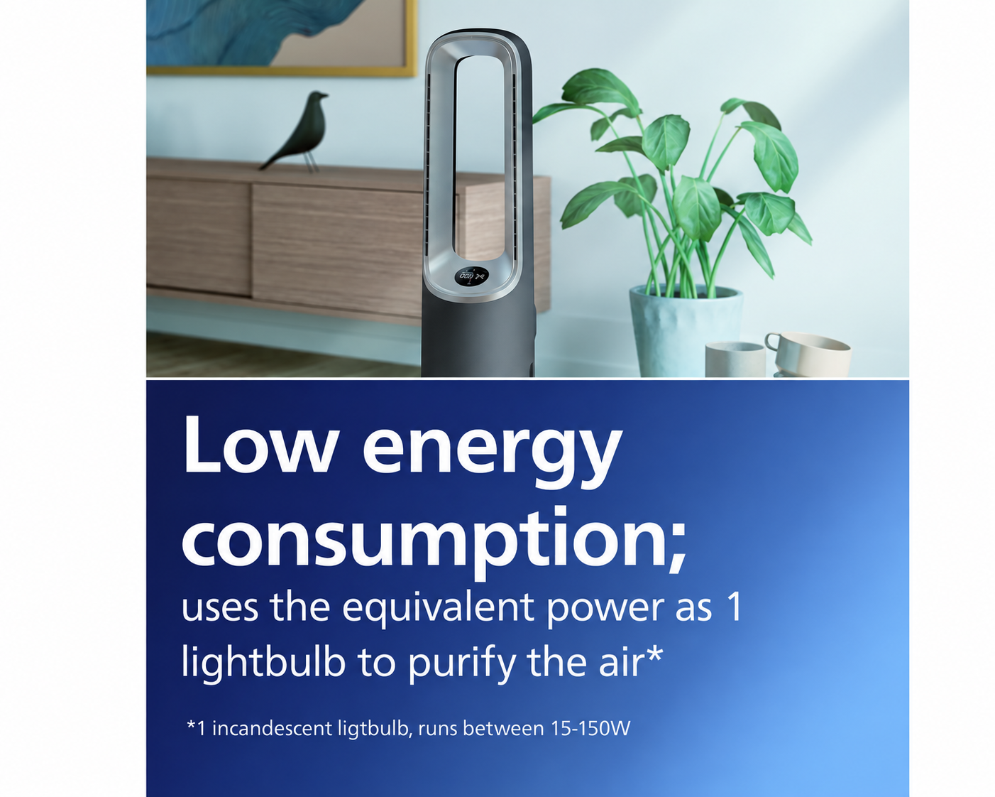 AMF870/35 3-in-1 Air Purifier, Cooling Fan & Heater