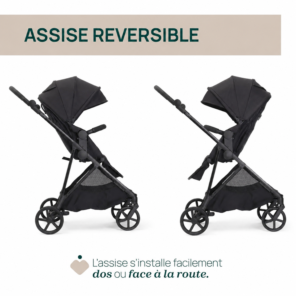 Poussettes Trio 3 en 1 Trio Seety 2  Age recommandé 0m+