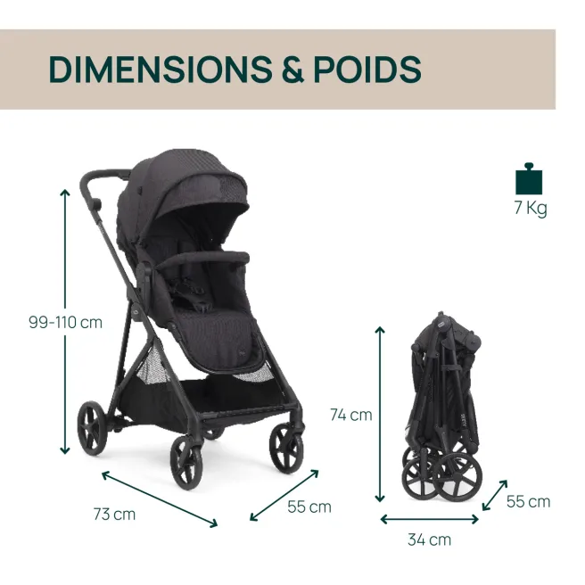 Poussettes Trio 3 en 1 Trio Seety 2  Age recommandé 0m+