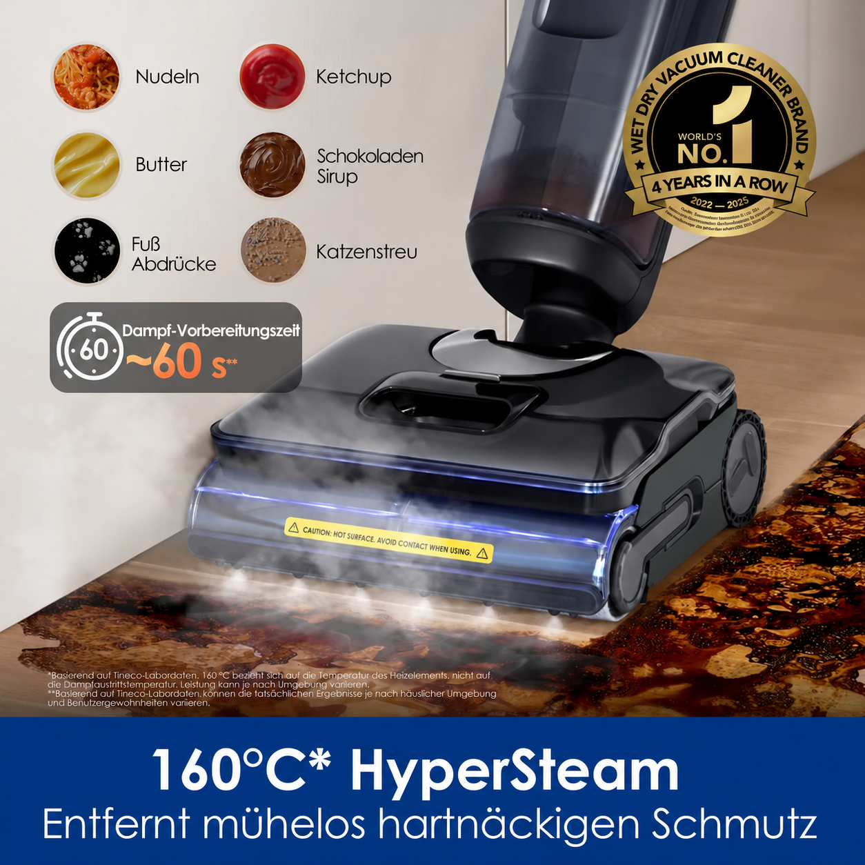 🔥 Offre Limitée | Aspirateur Laveur Vapeur S7 Stretch Plus