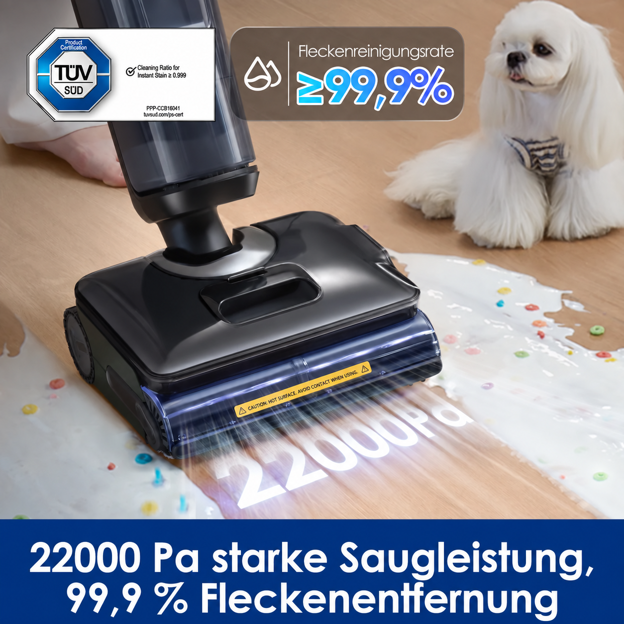 🔥 Offre Limitée | Aspirateur Laveur Vapeur S7 Stretch Plus