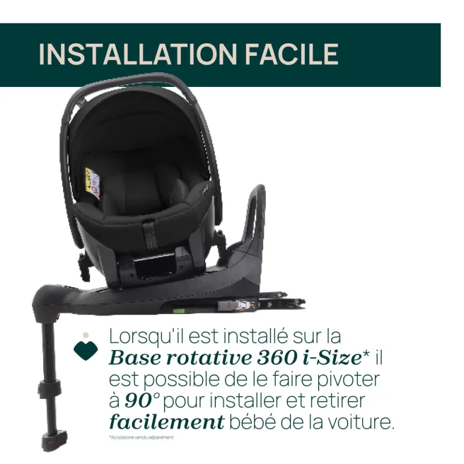 Poussettes Trio 3 en 1 Trio Seety 2  Age recommandé 0m+