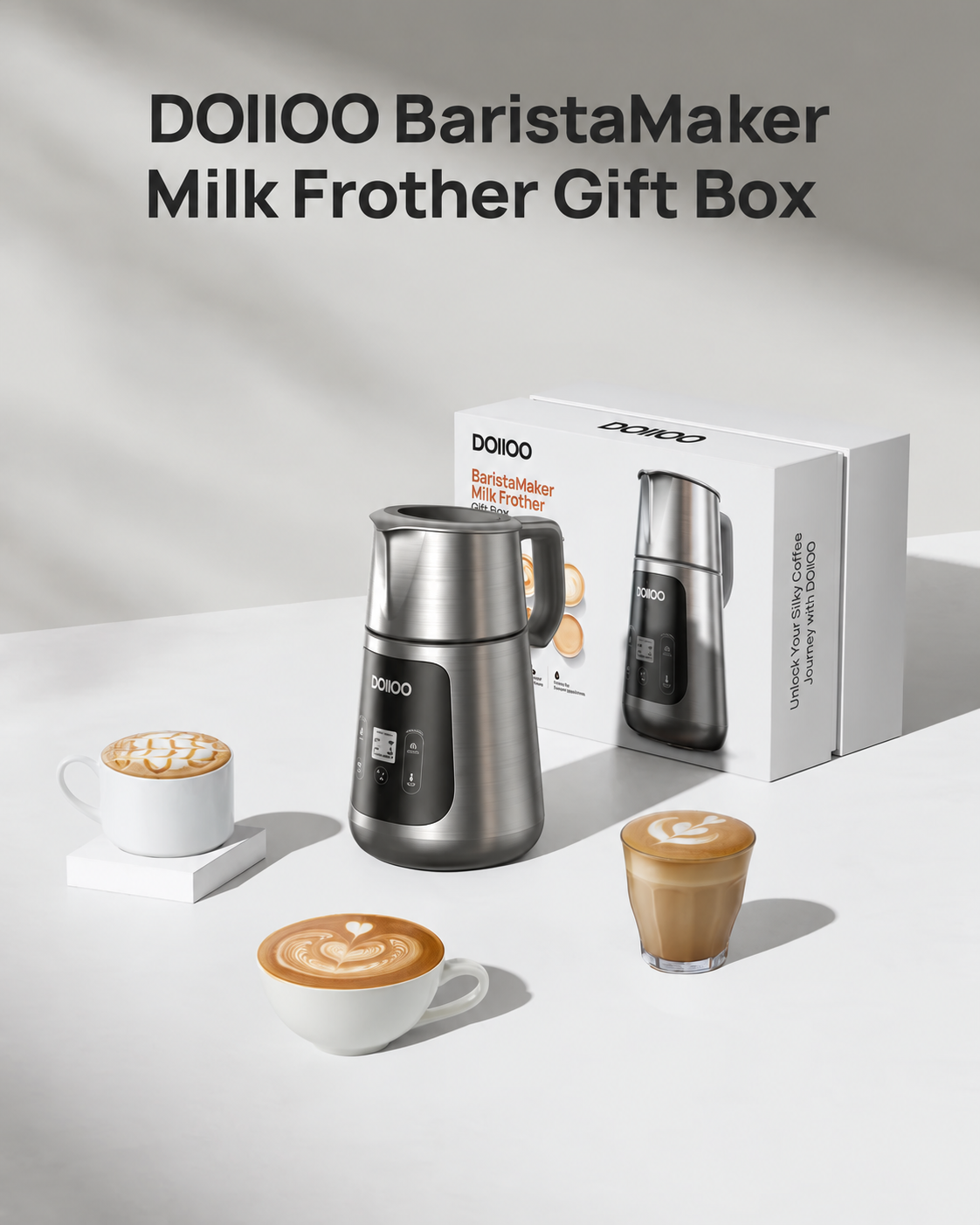 DOIIO BaristaPro Smart Milk Frother