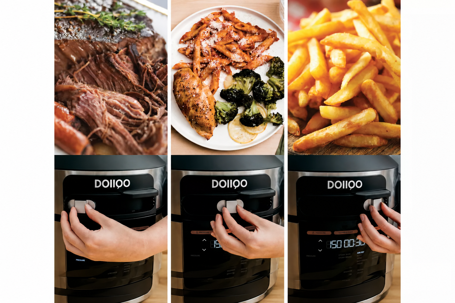 15-in-1 SmartLid 7.5L Multi Cooker Air Fryer