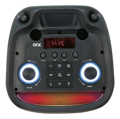 Máquina de Karaoke con 2 Micrófonos Inalámbricos, Altavoz de Karaoke Bluetooth Portátil para Exteriores, Gran Sistema de PA de Fiesta con Luces de Discoteca para Reuniones