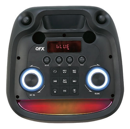 Máquina de Karaoke con 2 Micrófonos Inalámbricos, Altavoz de Karaoke Bluetooth Portátil para Exteriores, Gran Sistema de PA de Fiesta con Luces de Discoteca para Reuniones