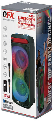 Máquina de Karaoke con 2 Micrófonos Inalámbricos, Altavoz de Karaoke Bluetooth Portátil para Exteriores, Gran Sistema de PA de Fiesta con Luces de Discoteca para Reuniones