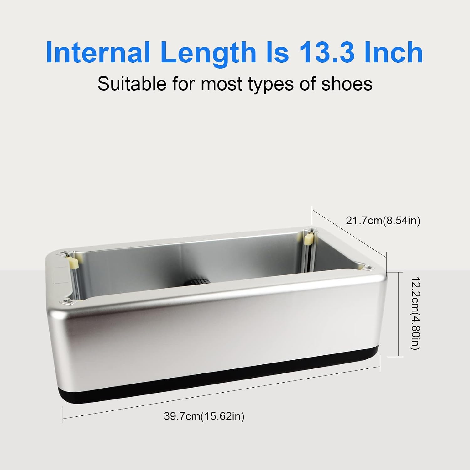 Dispensador automático de fundas de zapatos con 200 fundas desechables para zapatos para el hogar, oficina, supermercado, fábrica, laboratorio (plata)