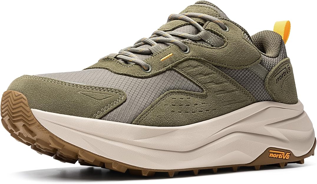 Zapatos de senderismo ligeros e impermeables para hombre  Impermeables, resistentes y duraderos, con suela antideslizante MDT, arco flexible y plantilla extraíble. Ideales para actividades al aire libre.