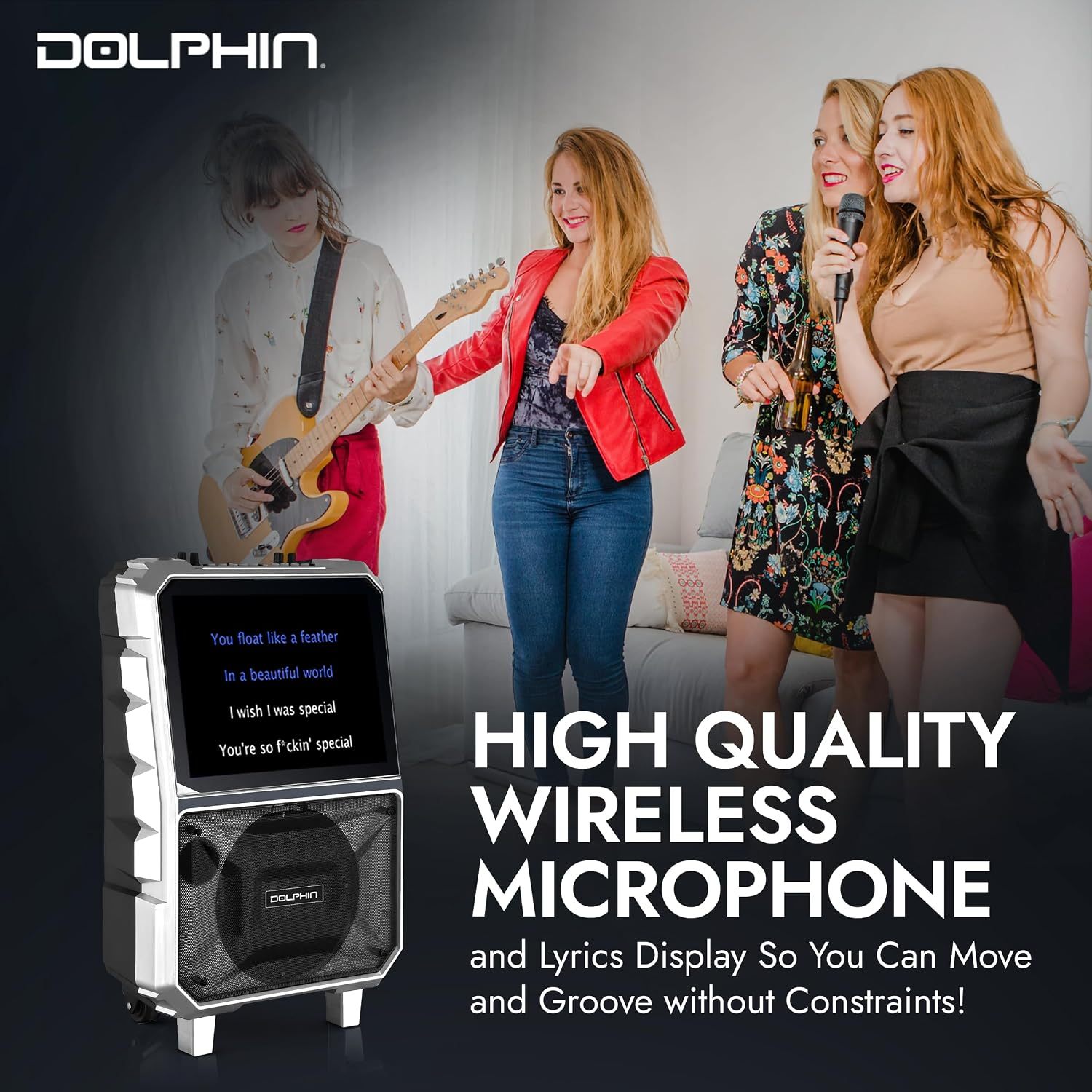 Máquina portátil de karaoke | tablet de 14 pulgadas, modulación de voz, HDMI, Bluetooth, USB, SD, FM, recargable, 8 pulgadas y 100 vatios, mango de carro y ruedas