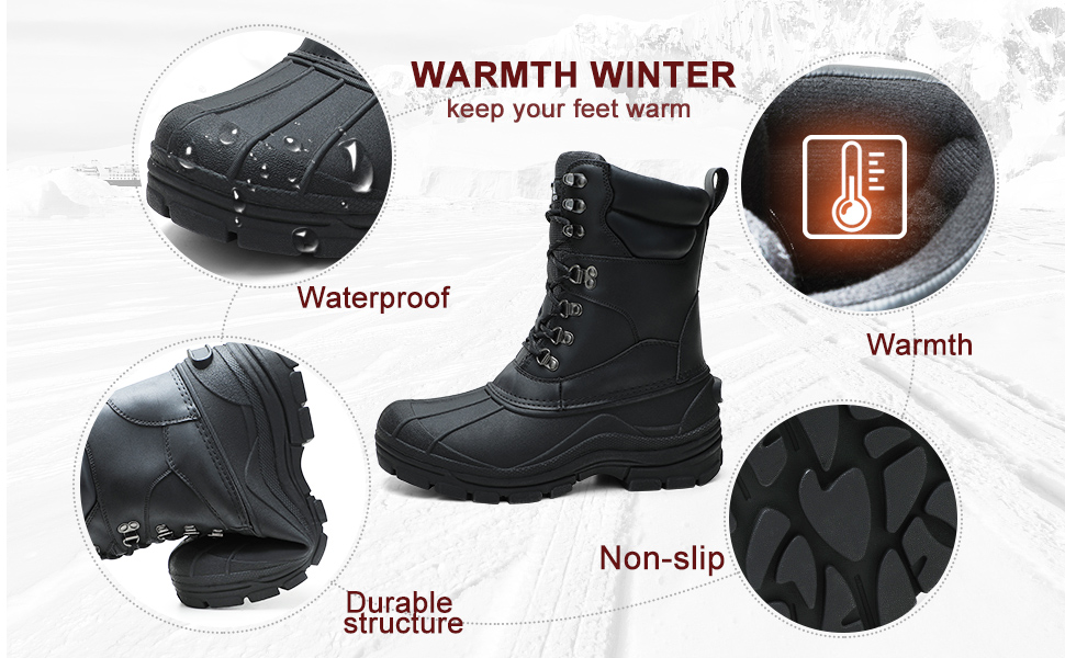 Botas de nieve para hombre